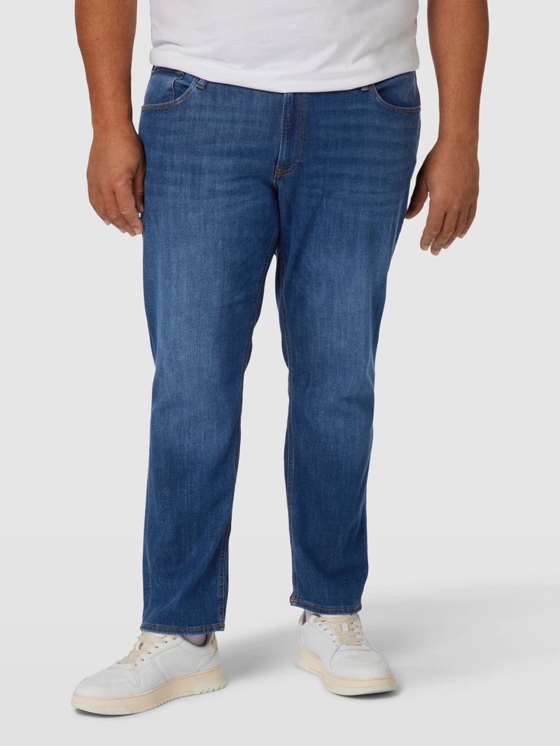 PLUS SIZE Jeans im 5-Pocket-Design Modell 'GLENN' in jeans