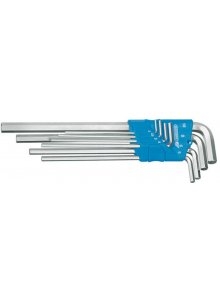 Gedore 1505416 H 42 EL-88 L-Schlüsselsatz, 8-teilig, 2, 2,5, 3, 4, 5, 6, 8 und 10 mm