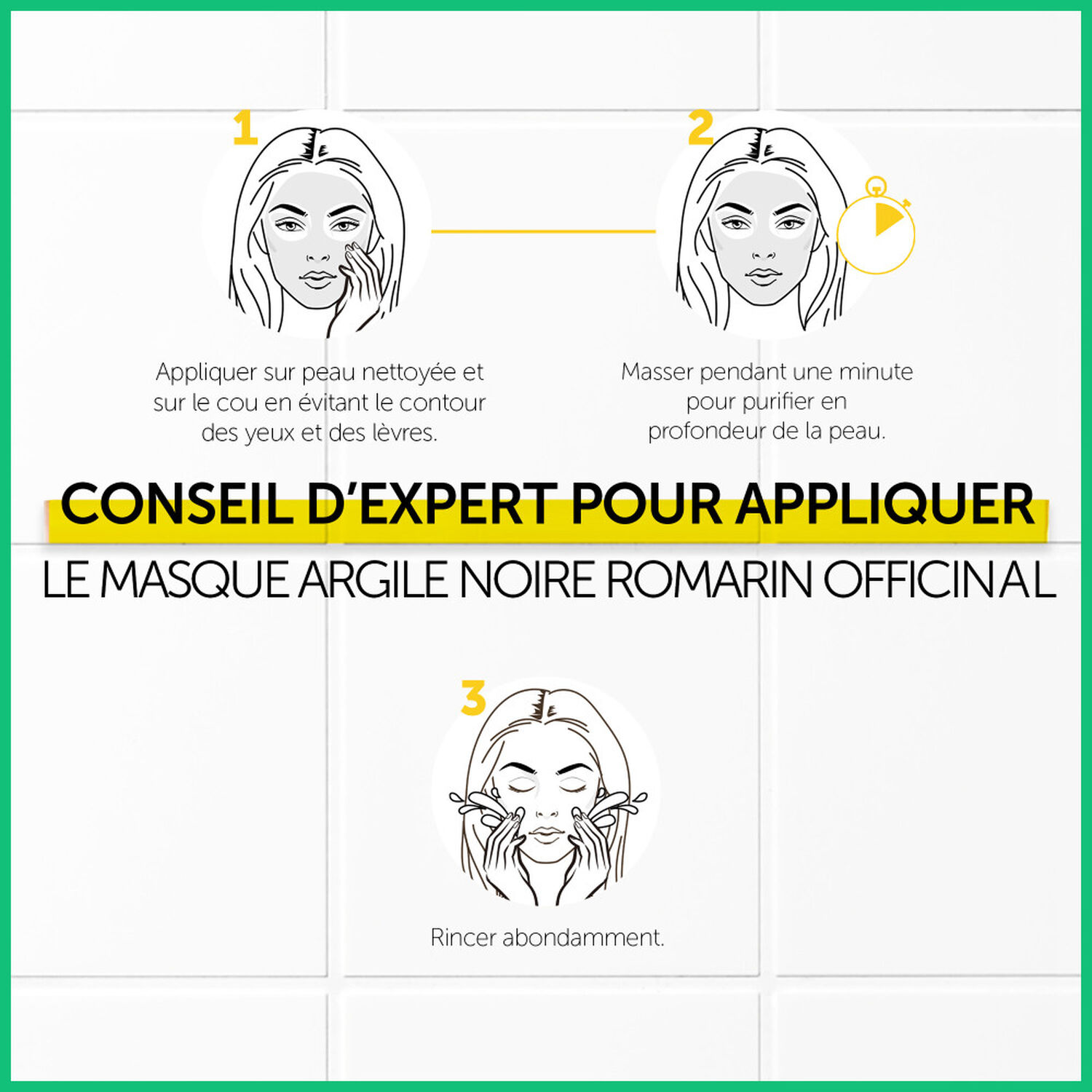Decléor Romarin Officinal Masque Argile Noire 50 ml
