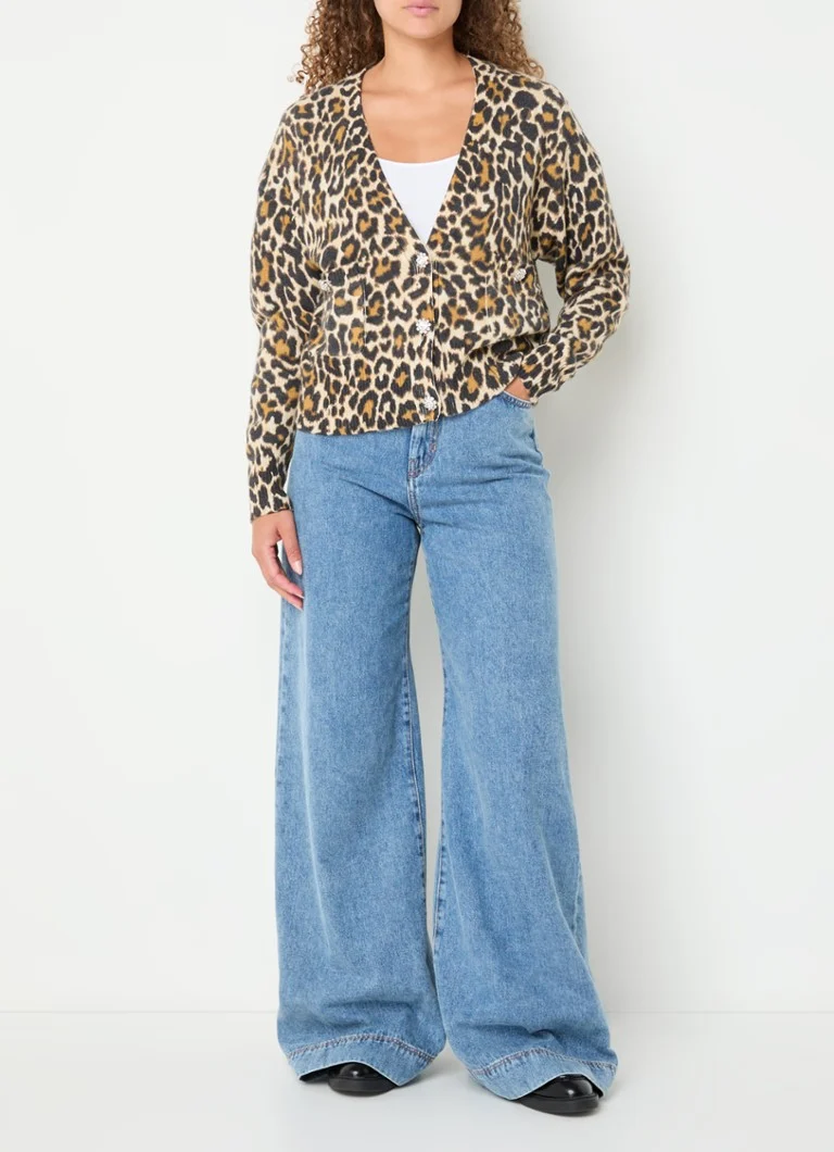 Cardigan a maglia fine Essential Antwerp Generalite in misto cashmere