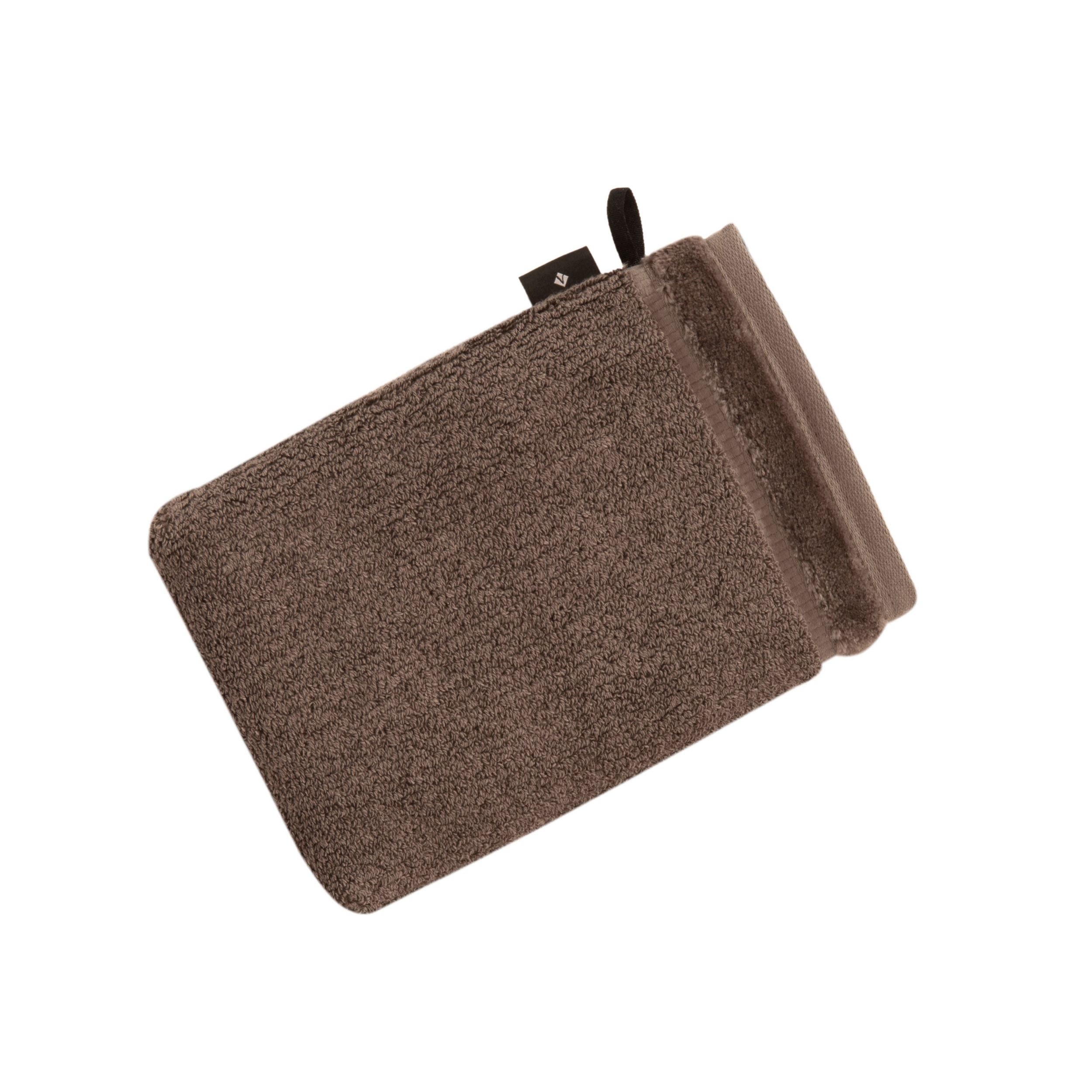 VOSSENWaschhandschuh toffee