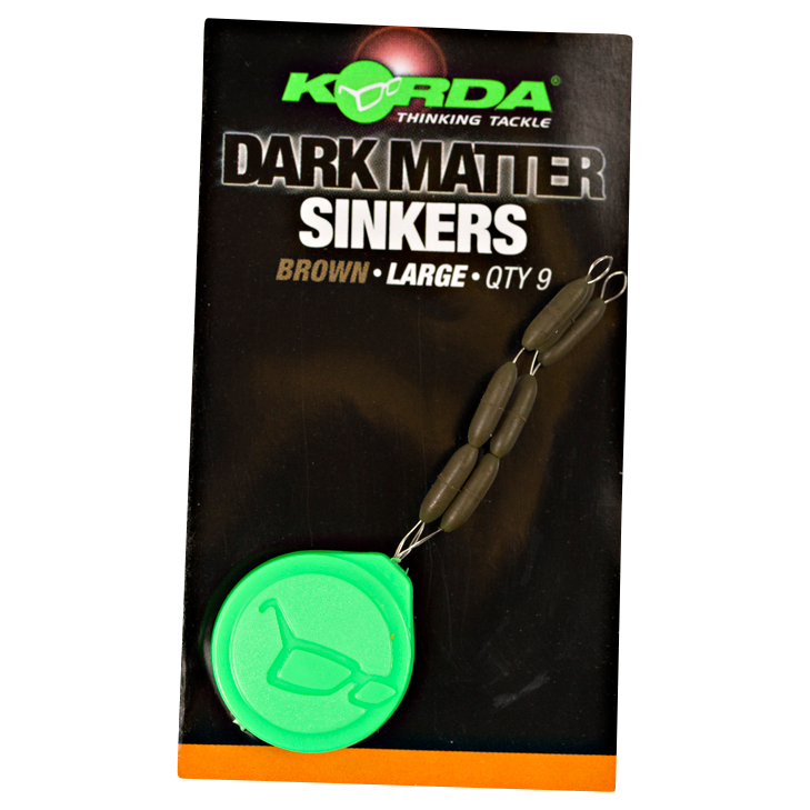 Korda Vorfach Zubehör Dark Matter Sinker Large Brown