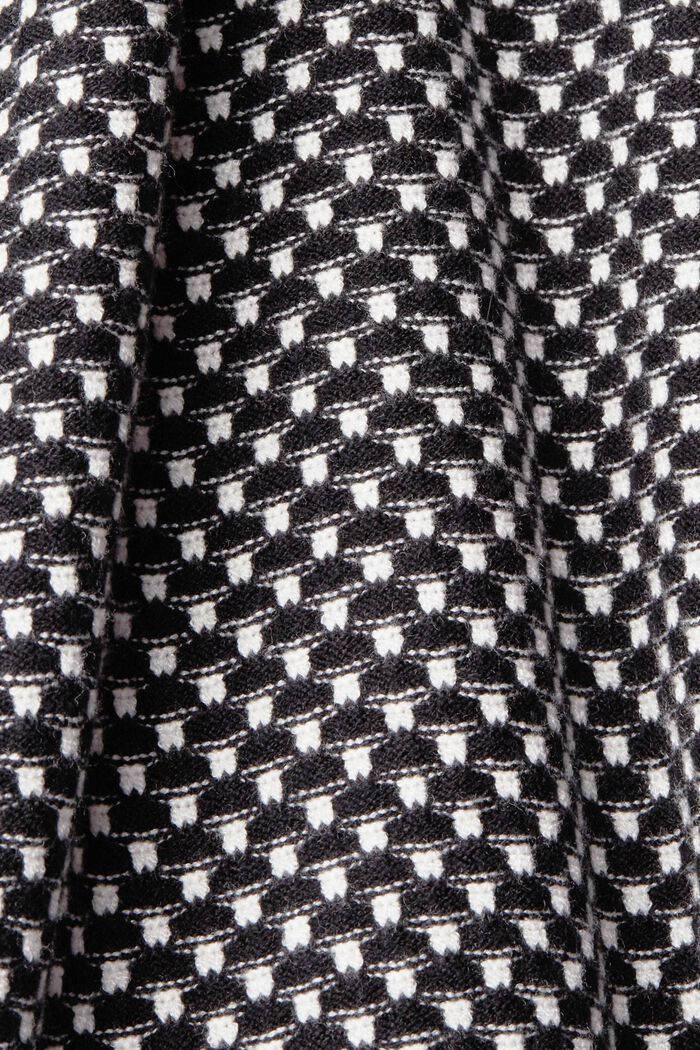 Zweifarbiger Strickpullover, LENZING™ ECOVERO™