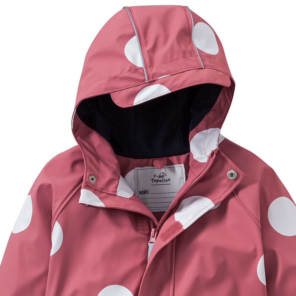 Mädchen Regenjacke mit Beschichtung