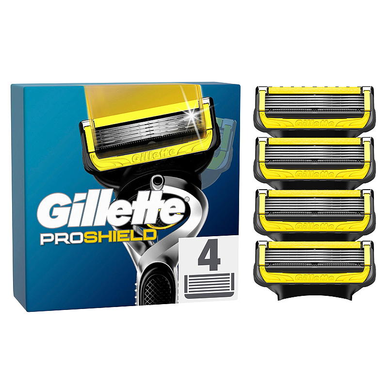 Gillette Gillette blader 4-pk Proshield  Manual