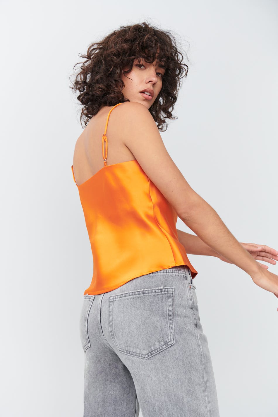 Satin singlet