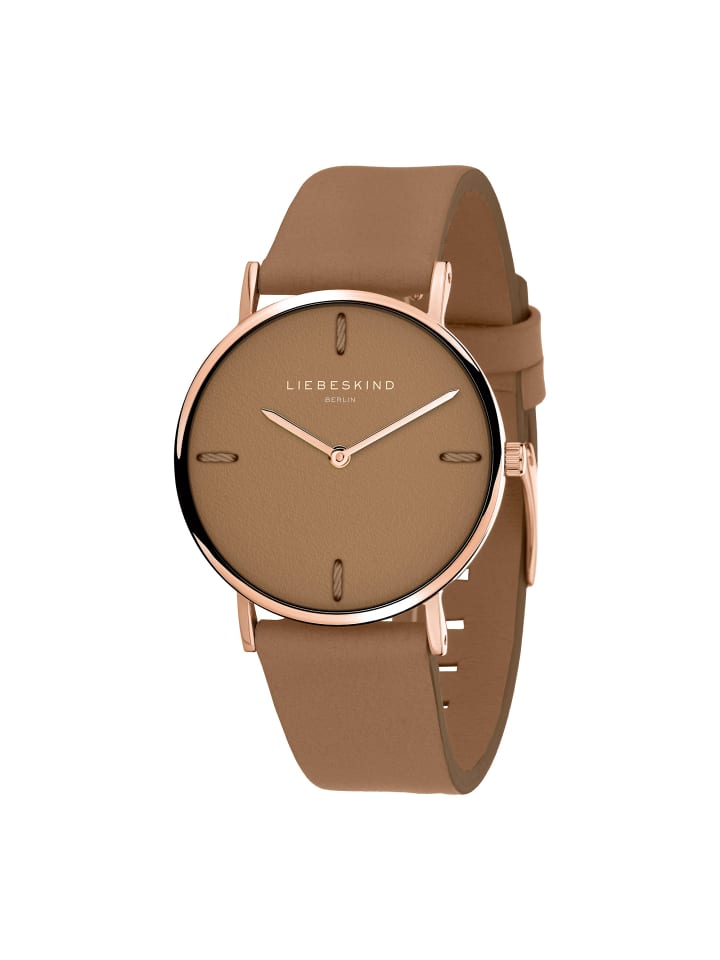 LIEBESKIND BERLIN Armbanduhr in braun günstig kaufen onesize