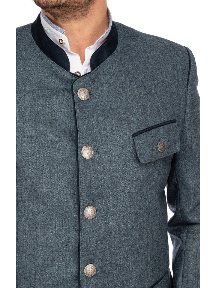 Gipfelstürmer Jacke 422001-4197 in mittelblau günstig kaufen