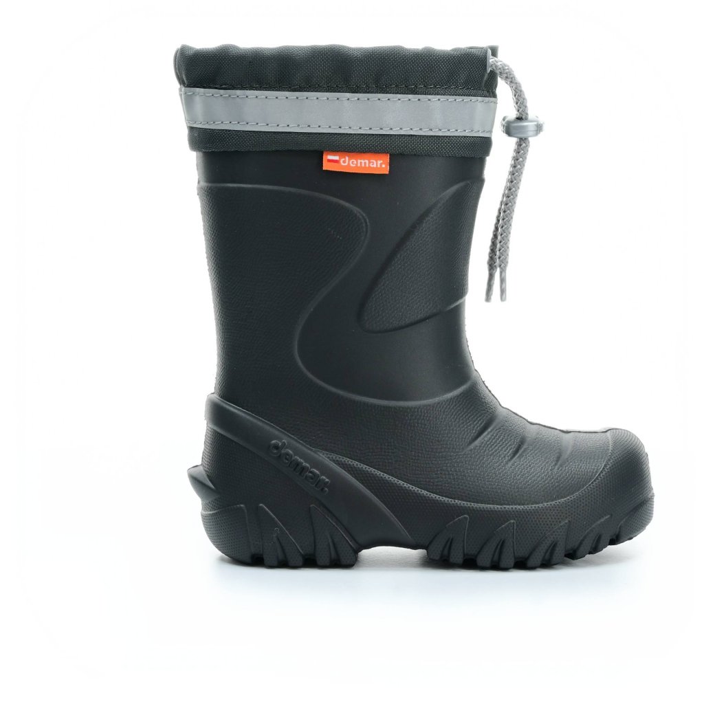 Demar Mammut Grau mit Wollfutter Gummistiefel