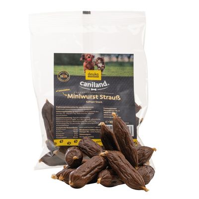 Caniland Mini Straußenwurst