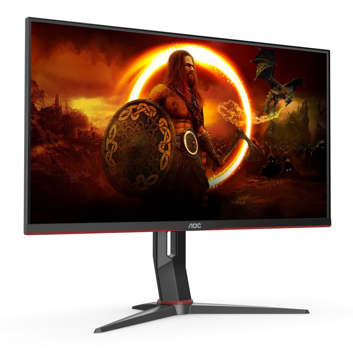 AOC U28G2XU2/BK Gaming-Monitor (71,1 cm/28 