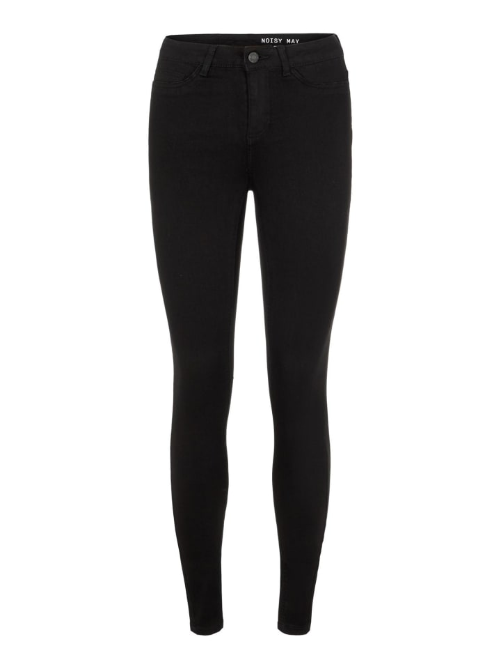 Noisy may Skinny Fit Jeans NMCALLIE in Schwarz günstig kaufen