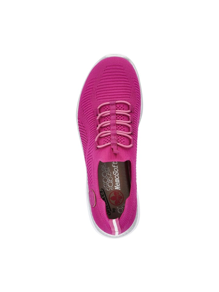 rieker Sportliche Slipper in Pink günstig kaufen