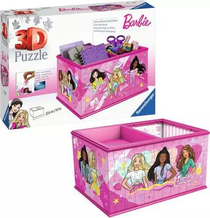 3D Puzzle Aufbewahrungsbox Barbie