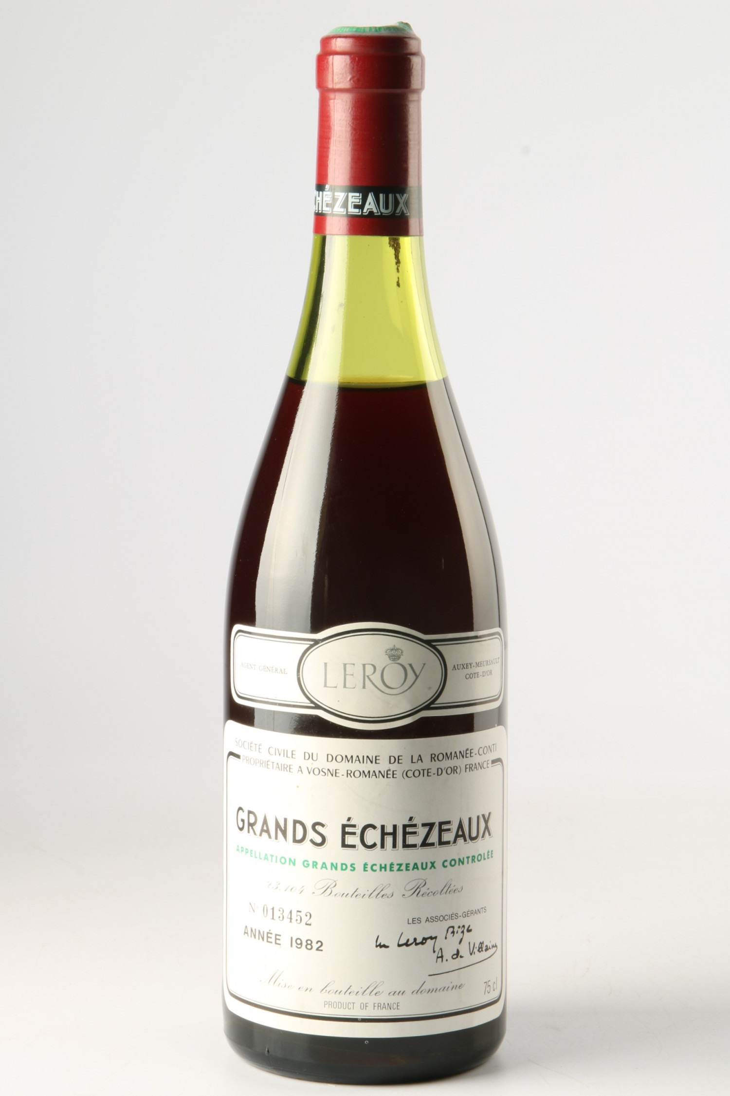Domaine De La Romanee Conti 1982, Grands Echezeaux