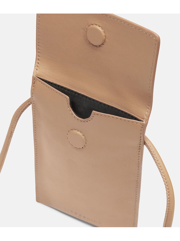 LIEBESKIND BERLIN Leder-Handytasche in Beige - (B)11 x (H)18 cm günstig kaufen onesize