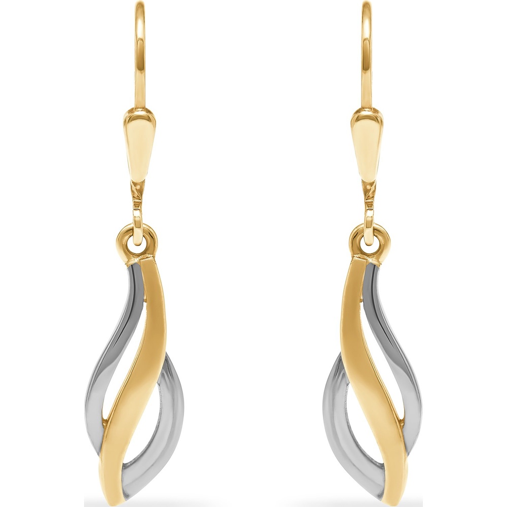 FAVS Boucles d'oreilles 375 Or jaune Boucles d'oreilles
