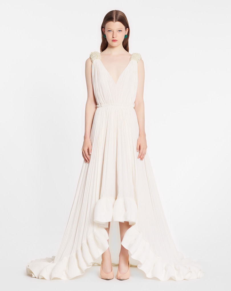 ROBE DU SOIR LONGUE EN CHARMEUSE