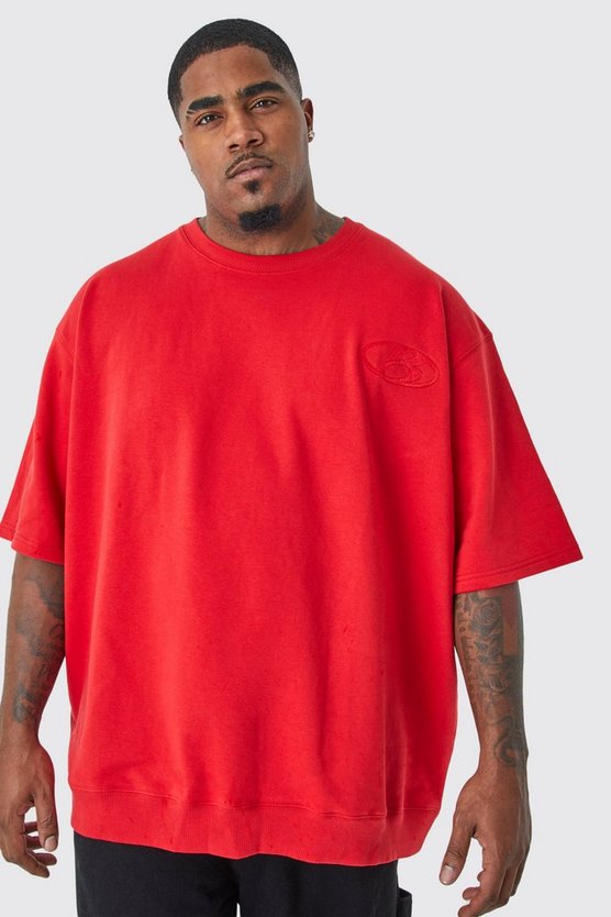 Plus kastiges Oversize Sweatshirt