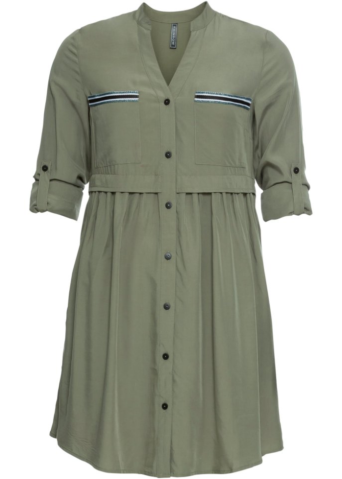 Kurzes Hemdblusenkleid