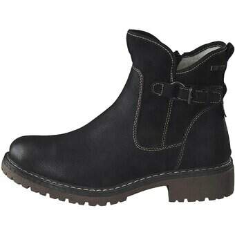Puccetti Stiefelette in schwarz