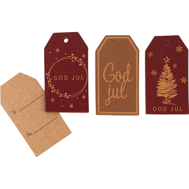 Home Gavemerkelapp 15-pk Kraft
