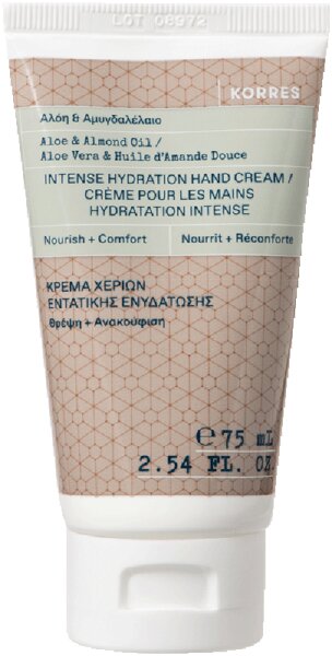 KORRES Aloe & Almond Oil intensiv feuchtigkeitsspendende Handcreme