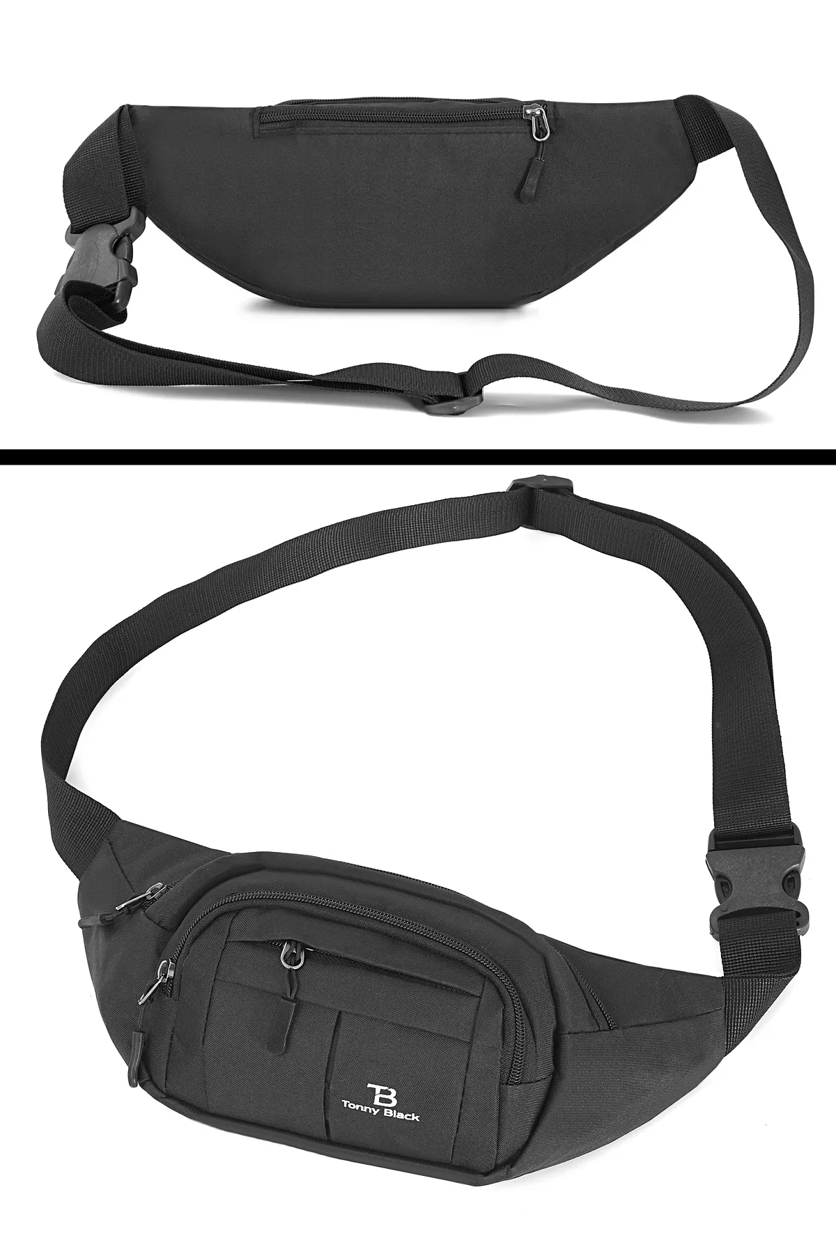 Tonny Black  Gürteltasche - Schwarz - Print