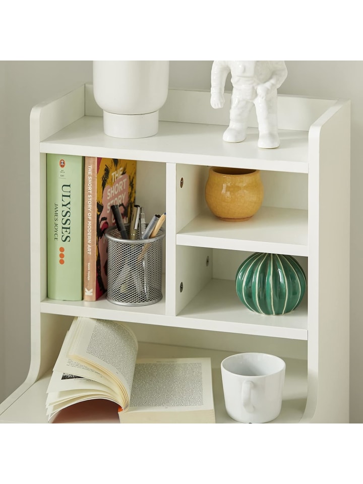 SoBuy Nachttisch in Weiß - (B)43 x (H)81 x (T)36cm günstig kaufen onesize