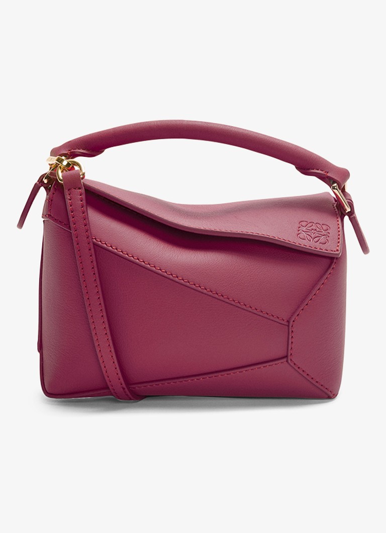 Geantă mini LOEWE Puzzle Edge din piele de vițel
