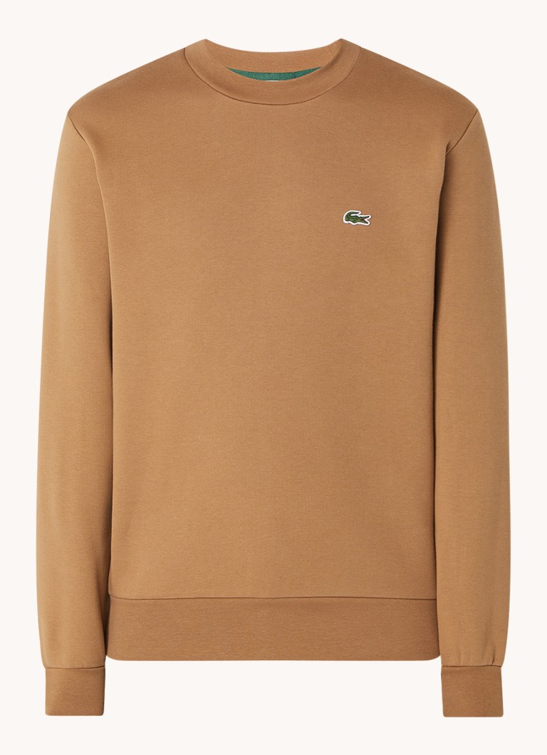 Maglione Lacoste con logo ricamato