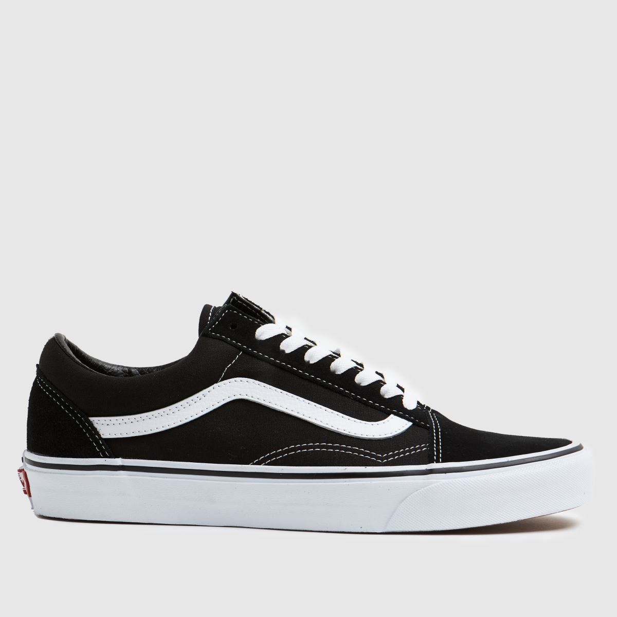 Vans régi school edzőcipők fekete-fehérben