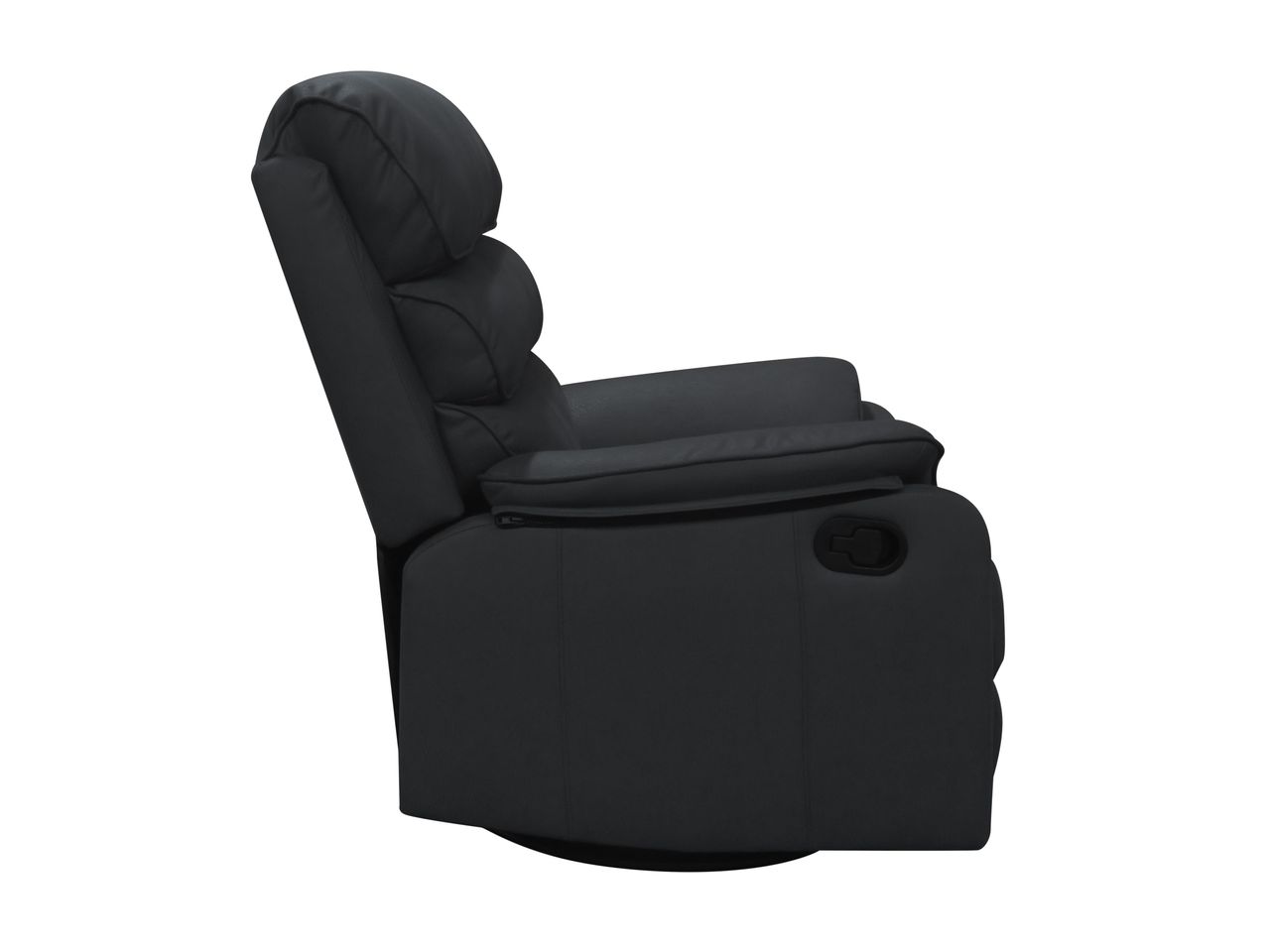 Happy Home Happy Home TV Sessel mit verstellbarer Relaxfunktion & 360° Grad Dreh- und Schaukelfunktion schwarz