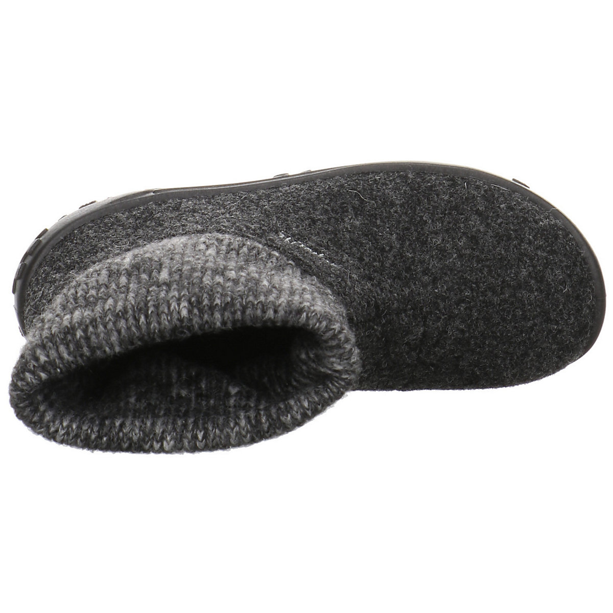 Lucky Hausschuh Textil uni Hausschuhe