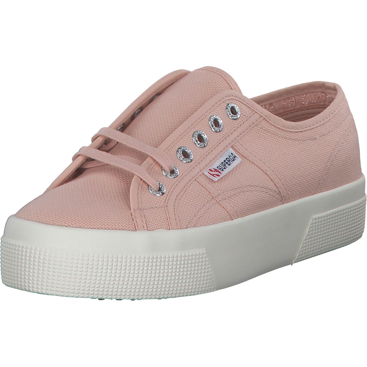 Superga 2740 Platform S21384W, Schnürschuhe, Damen, pink blush favorio