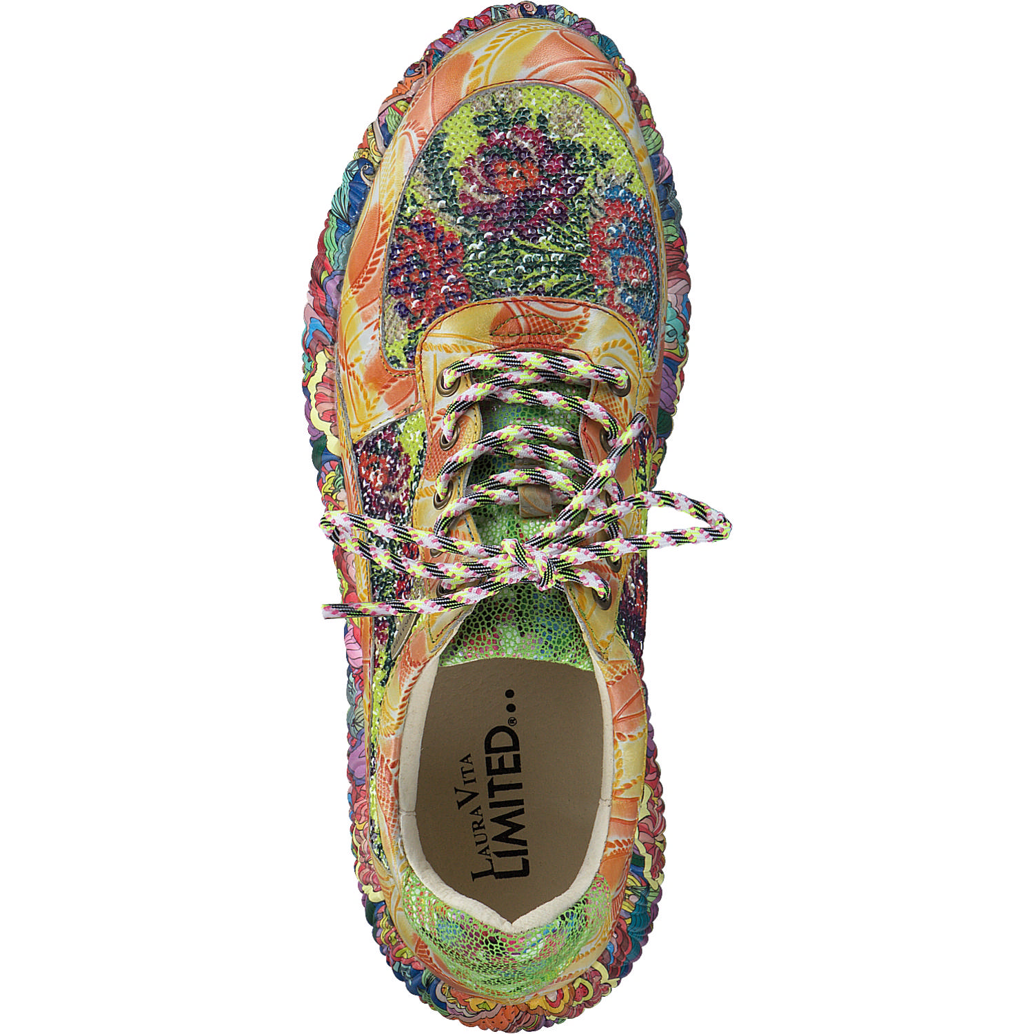 Laura Vita Nikito 02, Schnürschuhe, Damen, Mehrfarbig
