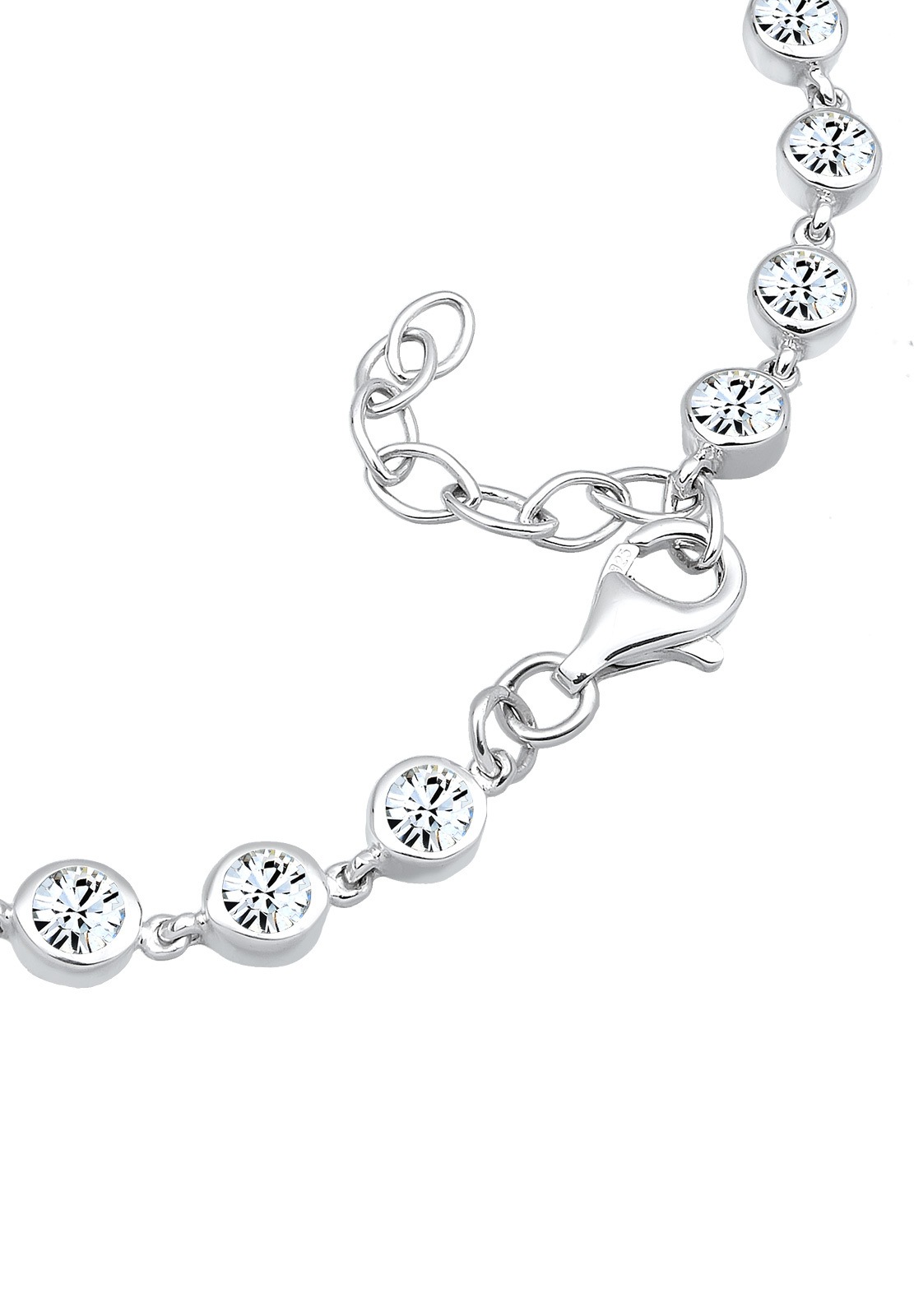 Elli PREMIUM Kristalle 925 Sterling Silber