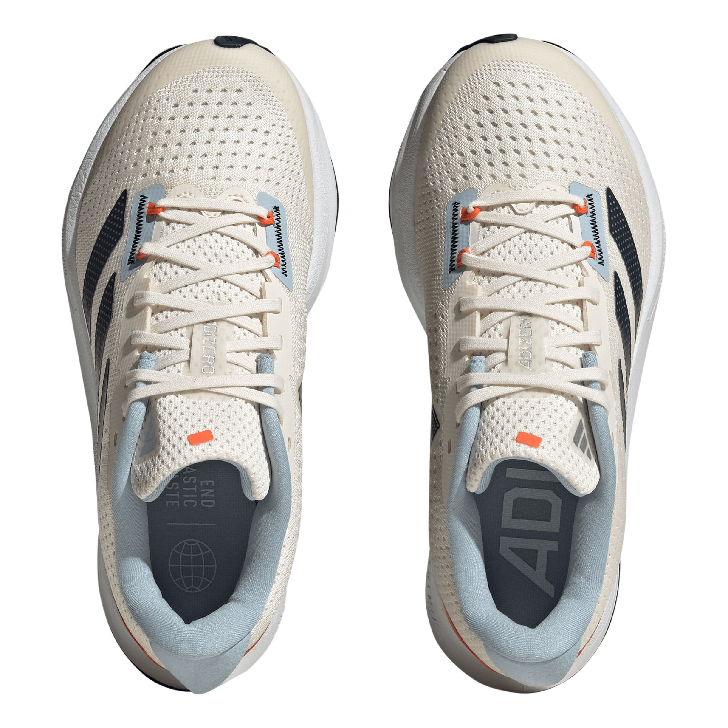 Adizero SL Neutralschuh Kinder - Weiß, Dunkelblau