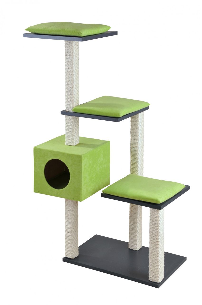 Rohrschneider Stufenboy Cosy anthrazit-Kissen grün