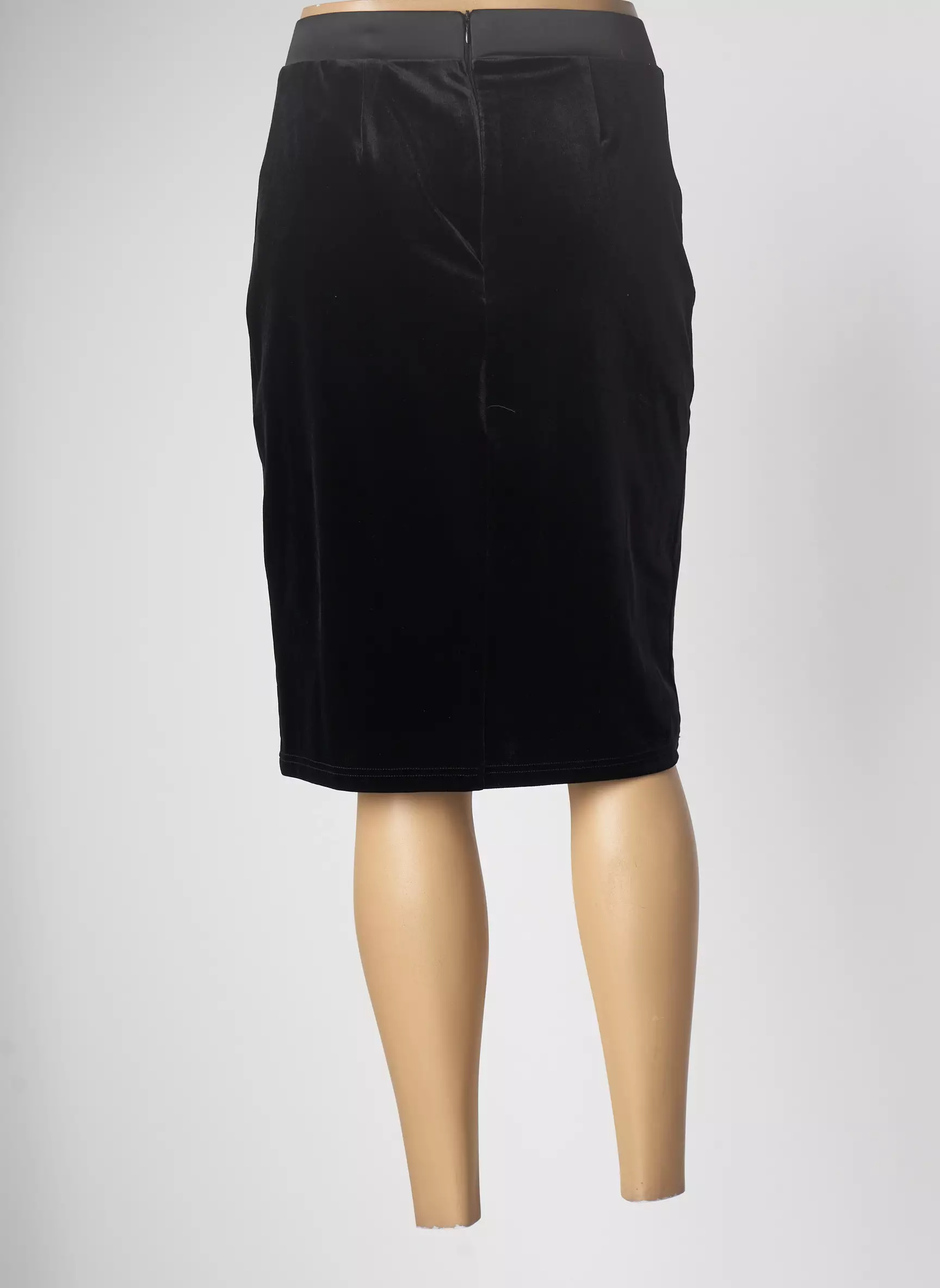 Esqualo Jupes Mi Longues Femme couleur noir