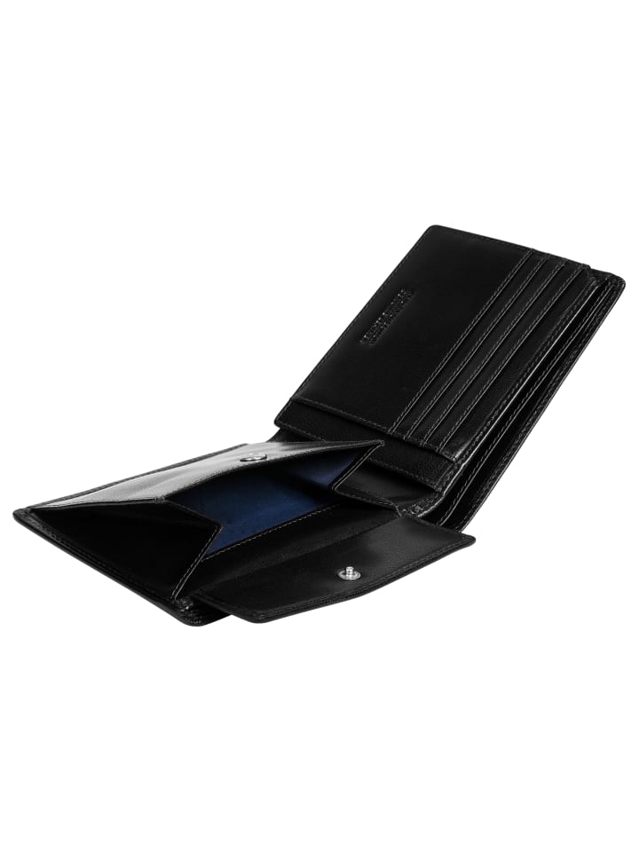 Bugatti Geldbörse LUCIDO in schwarz günstig kaufen onesize