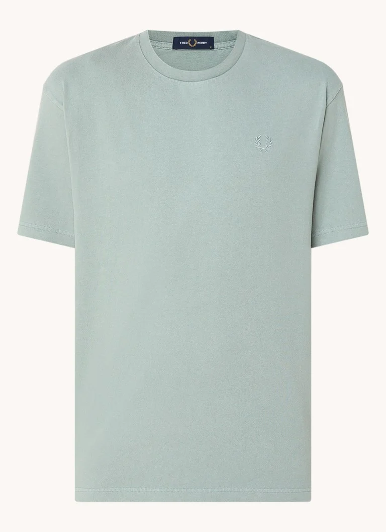 T-shirt Fred Perry con logo ricamato