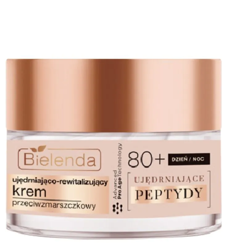Bielenda Firming Peptides krema protiv bora za učvršćivanje i revitaliziranje 80+ dan/noć