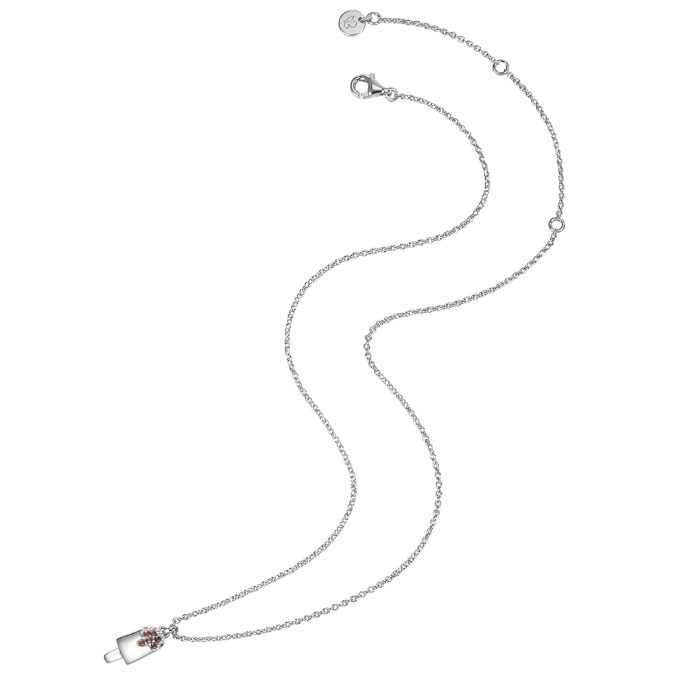 Glanzstücke München Collier en argent Popsicle Argent sterling Oxyde de zirconium (CZ) en Argent collier