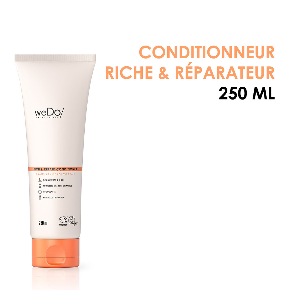 wedo WEDO/ Professional Après-Shampoing Riche & Réparateur 250ml Après-Shampoing