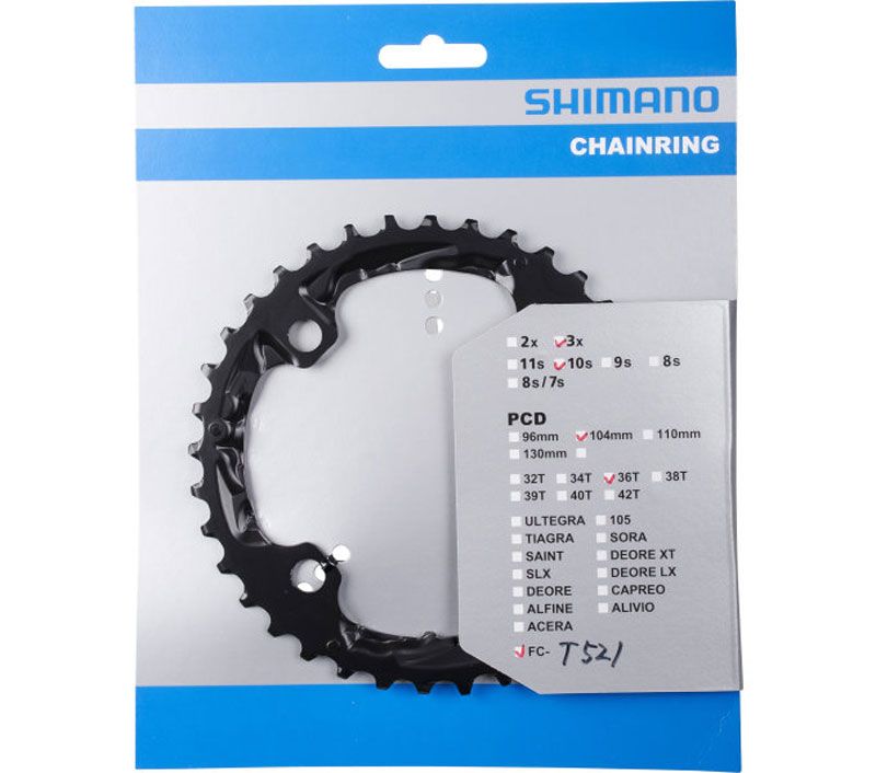 Shimano Kettenblatt für FC-T521 48/36/26 Zähne kaufen | Bike-Discount