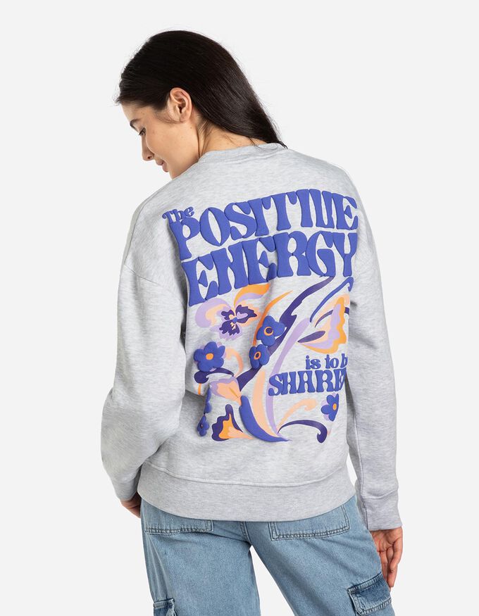 Sweatshirt - Rückenprint