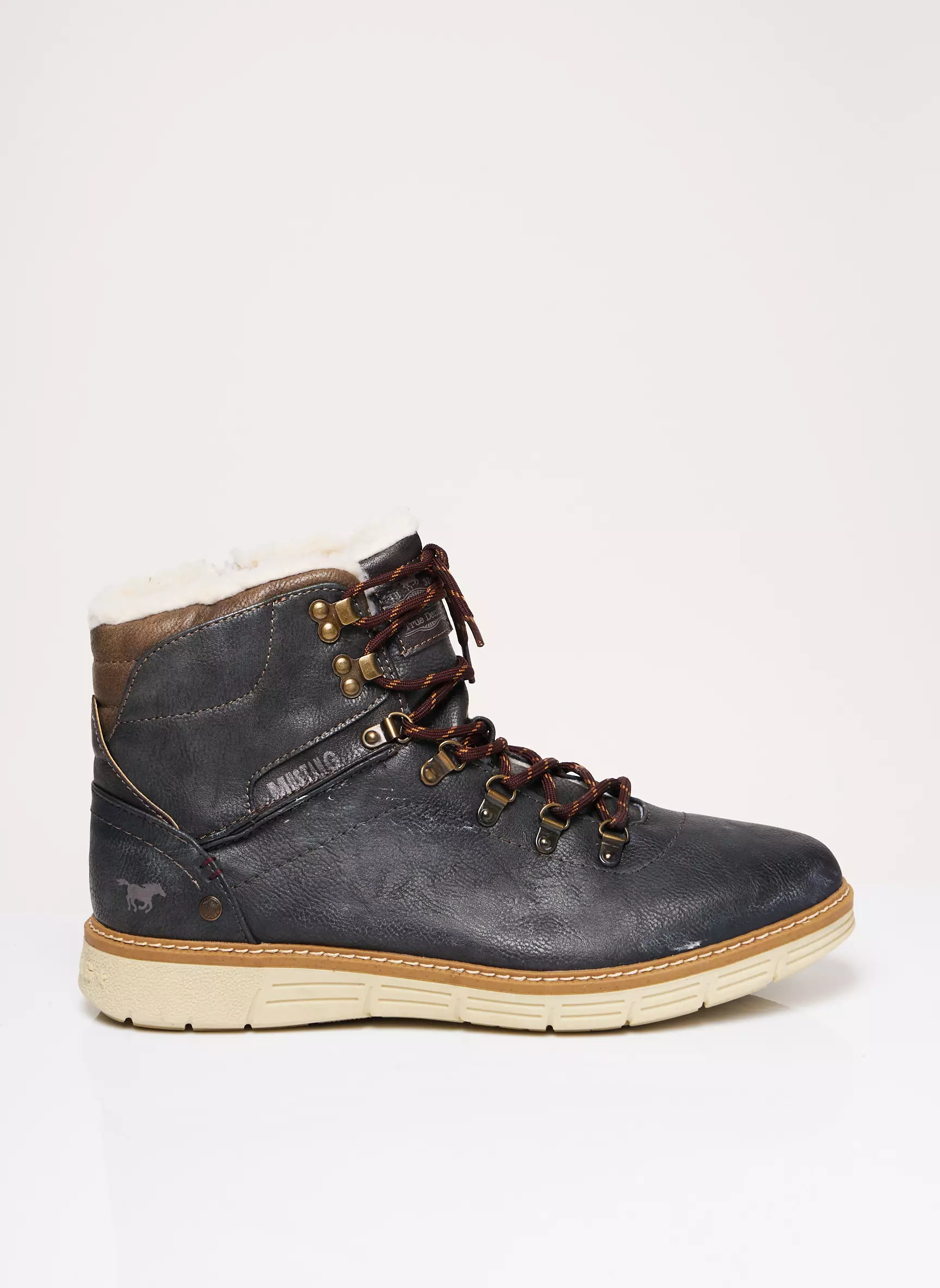 Mustang Bottines Homme couleur gris