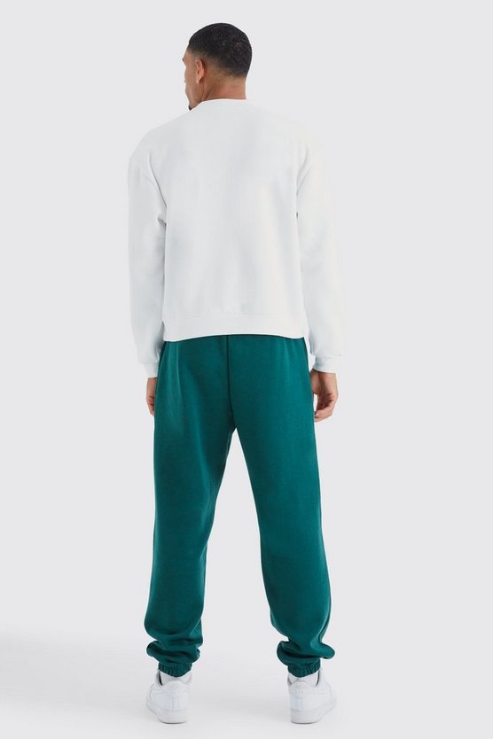 Tall Oversize Jogginghose mit Chicago-Print