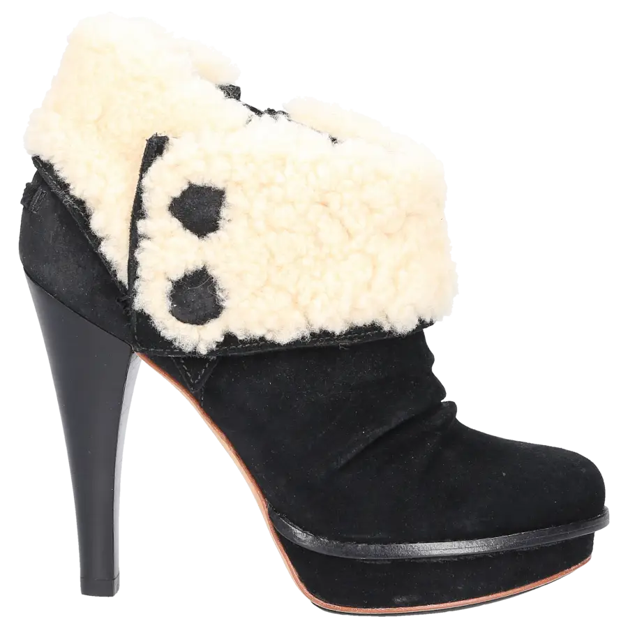 UGG - Stiefeletten 1001715 Fellschaft - schwarz